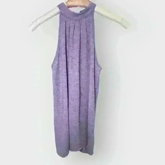 Purple  Halter-Style Tank Top - Picture 5 of 5